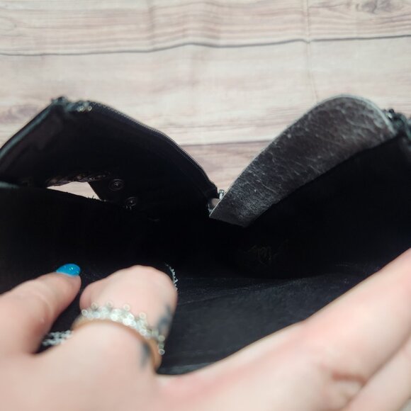 Pleaser Adore Black Clear Open Toe Lace Up platform Boots - Picture 9 of 10